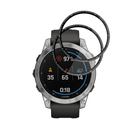 Προστατευτική Μεμβράνη Techsuit Nano Flex για Garmin Fenix 7, Σετ 2 τεμαχίων, Πλαστική, Μαύρη