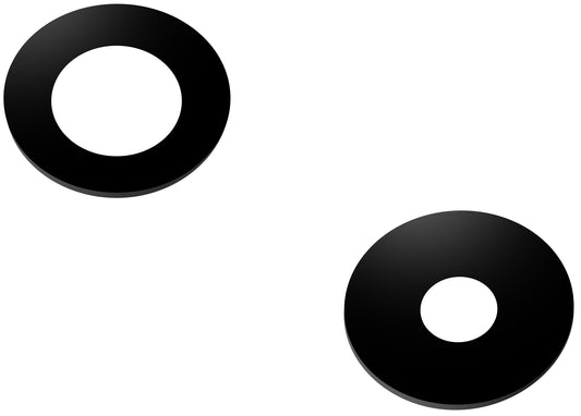 Γυαλί Πίσω Κάμερας Samsung Galaxy A55 5G A556, Wide + Macro, Μαύρο