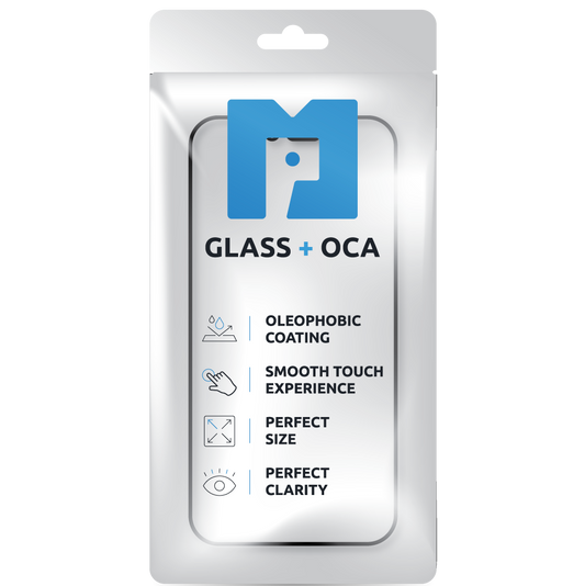 Screen Glass + OCA MP compatible with Apple iPhone 11, Black