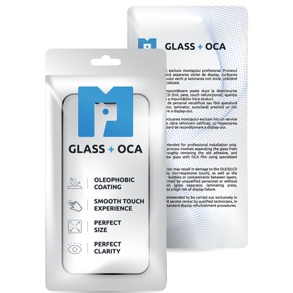 Γυαλί Οθόνης + OCA MP συμβατό με Apple iPhone 17 Air, Μαύρο