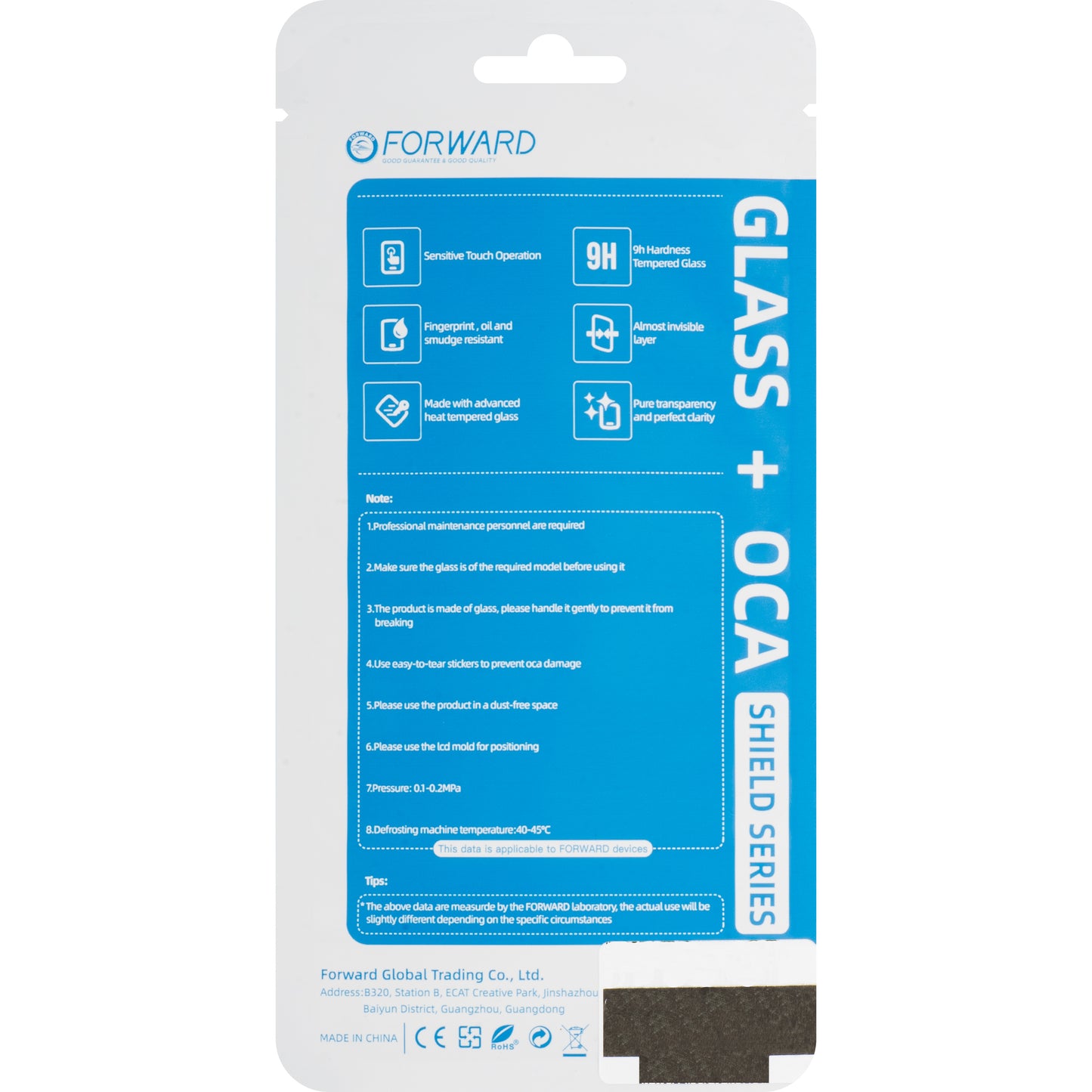 Οθόνη + OCA Forward Shield για Samsung Galaxy S22+ 5G S906, Μαύρο