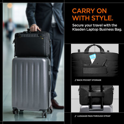 Τσάντα Spigen Klasden για Laptop 16inch, Μαύρη