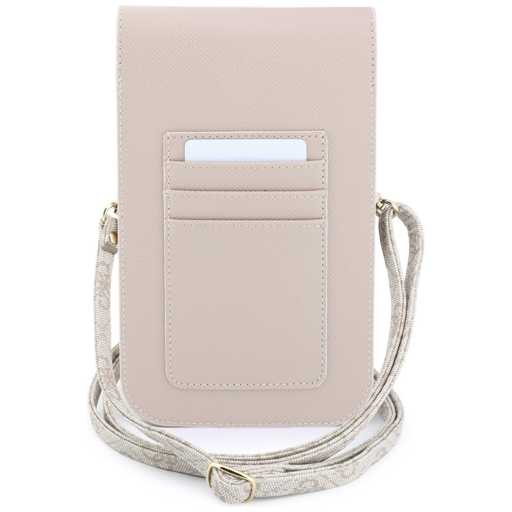 Καθολική Θήκη για Τηλέφωνο, Guess, 4G Grained Classic Logo, Ροζ