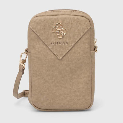 Τσάντα Κινητού Τηλεφώνου Universal, Guess, Triangle 4G, Χρυσή