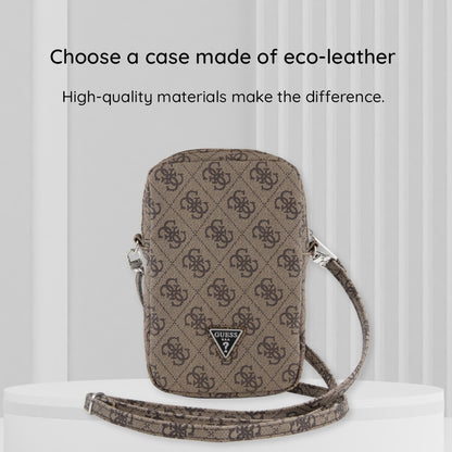 Τσάντα Κινητού Τηλεφώνου Universal, Guess, Triangle 4G, Χρυσή