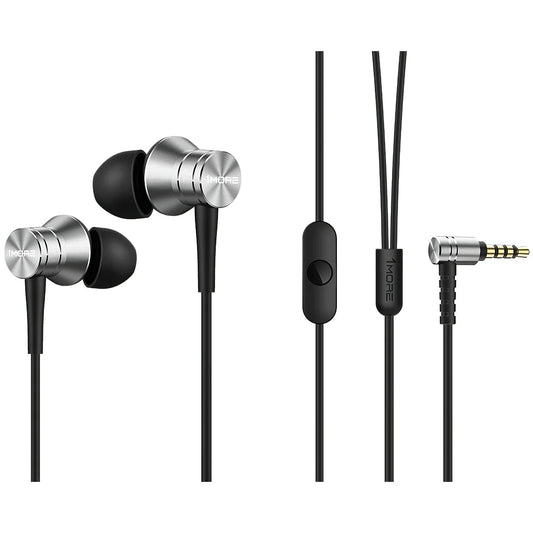 Handsfree 3.5mm 1More Piston Fit E1009, γκρι 