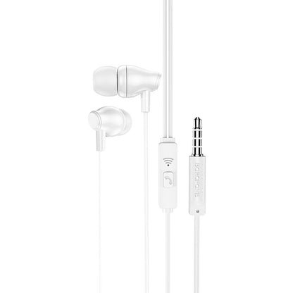 Ακουστικά handsfree 3.5mm BM61 Wanderer, λευκό 