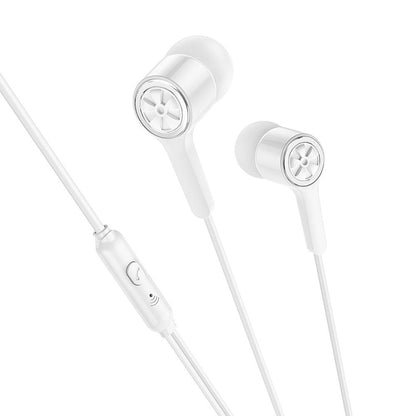 Handsfree 3.5mm HOCO M104, Λευκό 