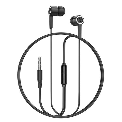 Handsfree 3.5mm HOCO M104, Μαύρο