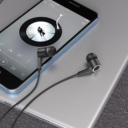 Handsfree 3.5mm HOCO M104, Μαύρο