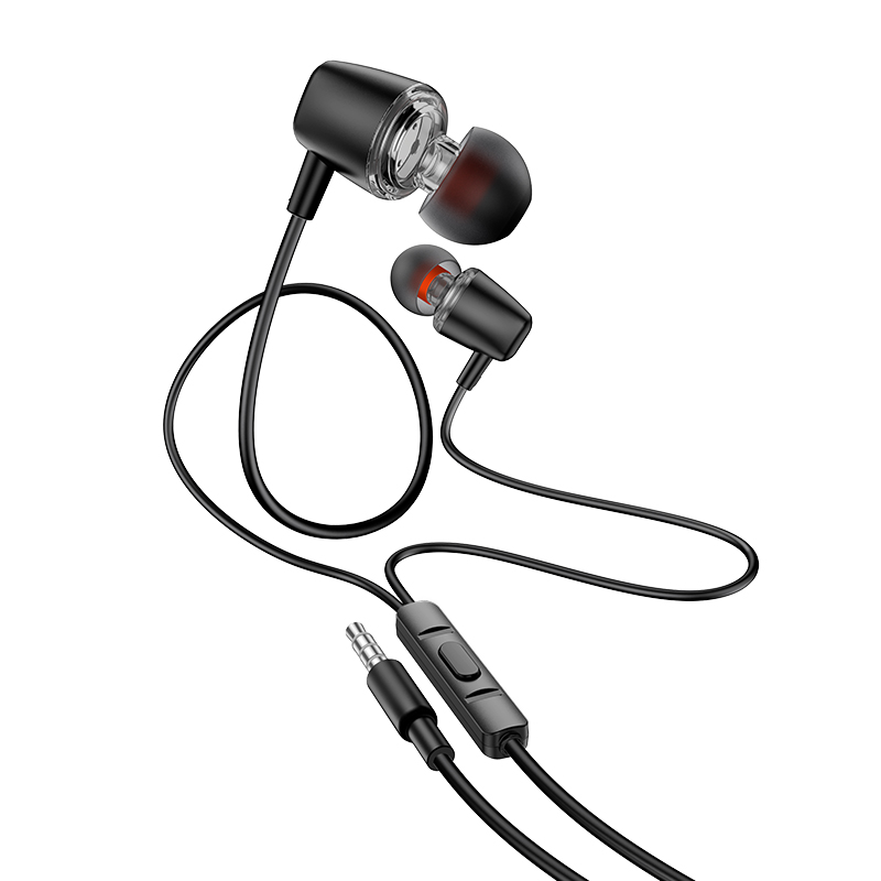 Handsfree 3,5 mm HOCO M107, Μαύρο