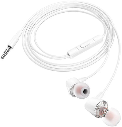 Handsfree 3.5mm HOCO M107, Λευκό