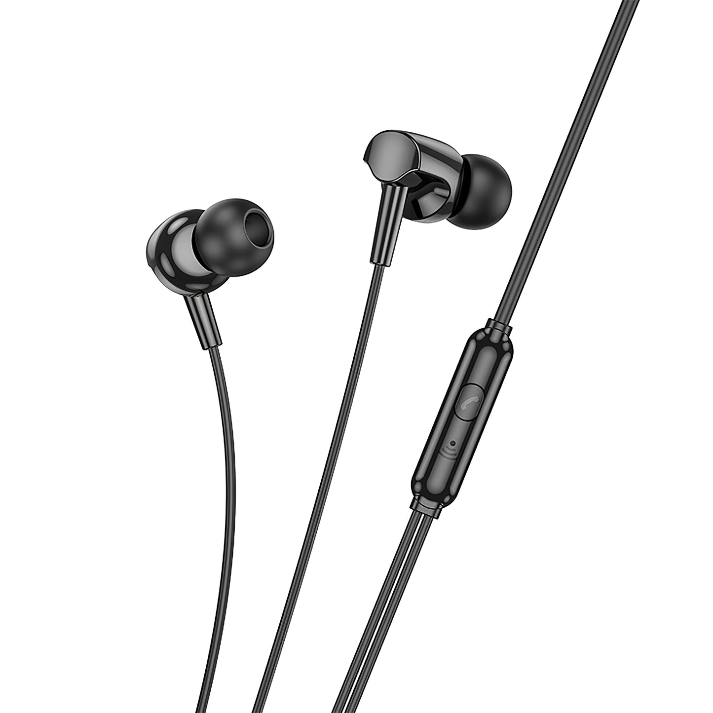 Handsfree 3.5mm HOCO M112, Μαύρο