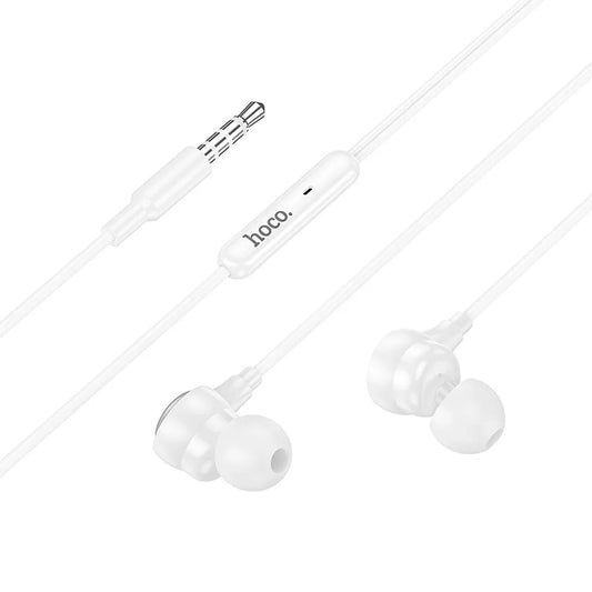 Handsfree 3.5mm HOCO M116, Λευκό