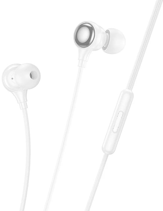 Handsfree 3.5mm HOCO M116, Λευκό