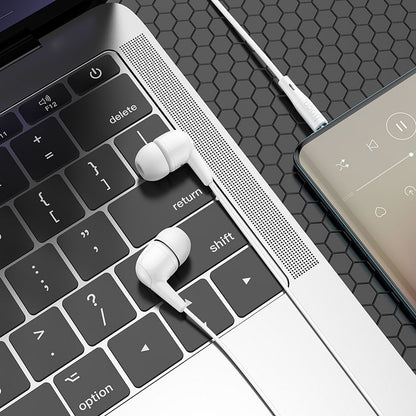 Handsfree 3.5mm HOCO M97, Λευκό