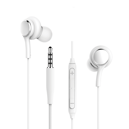 Handsfree 3.5mm WiWu EB310, Λευκό 