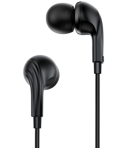 Handsfree 3.5mm XO Design EP86, Μαύρο