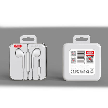 Handsfree 3.5mm XO Design EP77, Λευκό