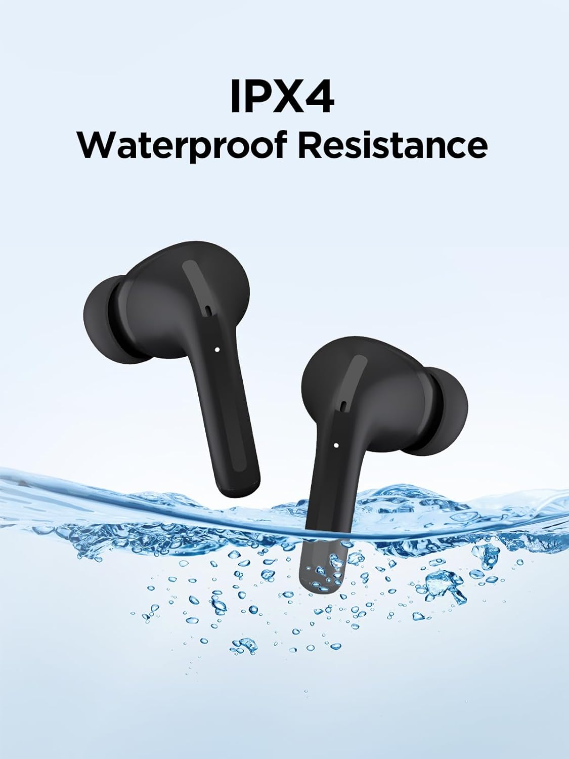 Bluetooth handsfree 1More Q20, TWS, ANC, μαύρο 