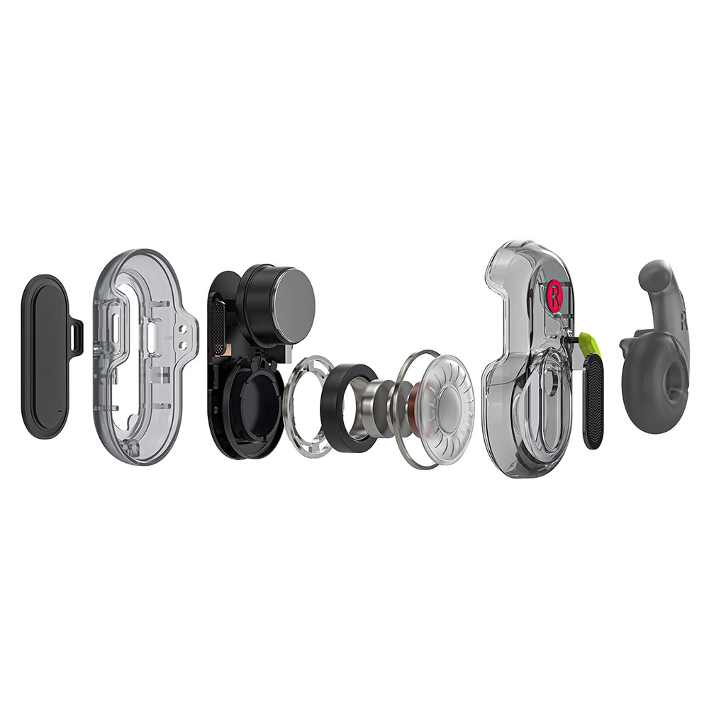Handsfree Bluetooth Acefast Acefit Neo, TWS, Λευκό