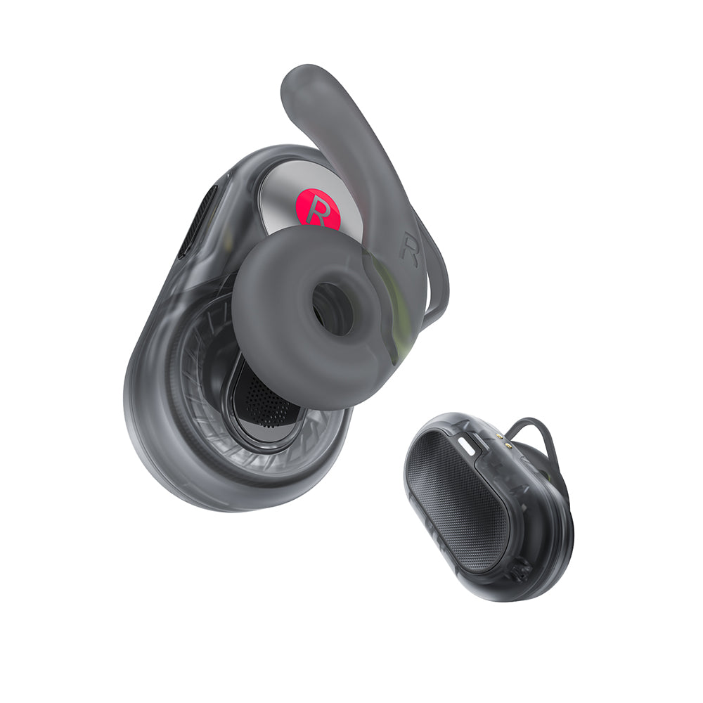 Handsfree Bluetooth Acefast Acefit Neo, TWS, Μαύρο