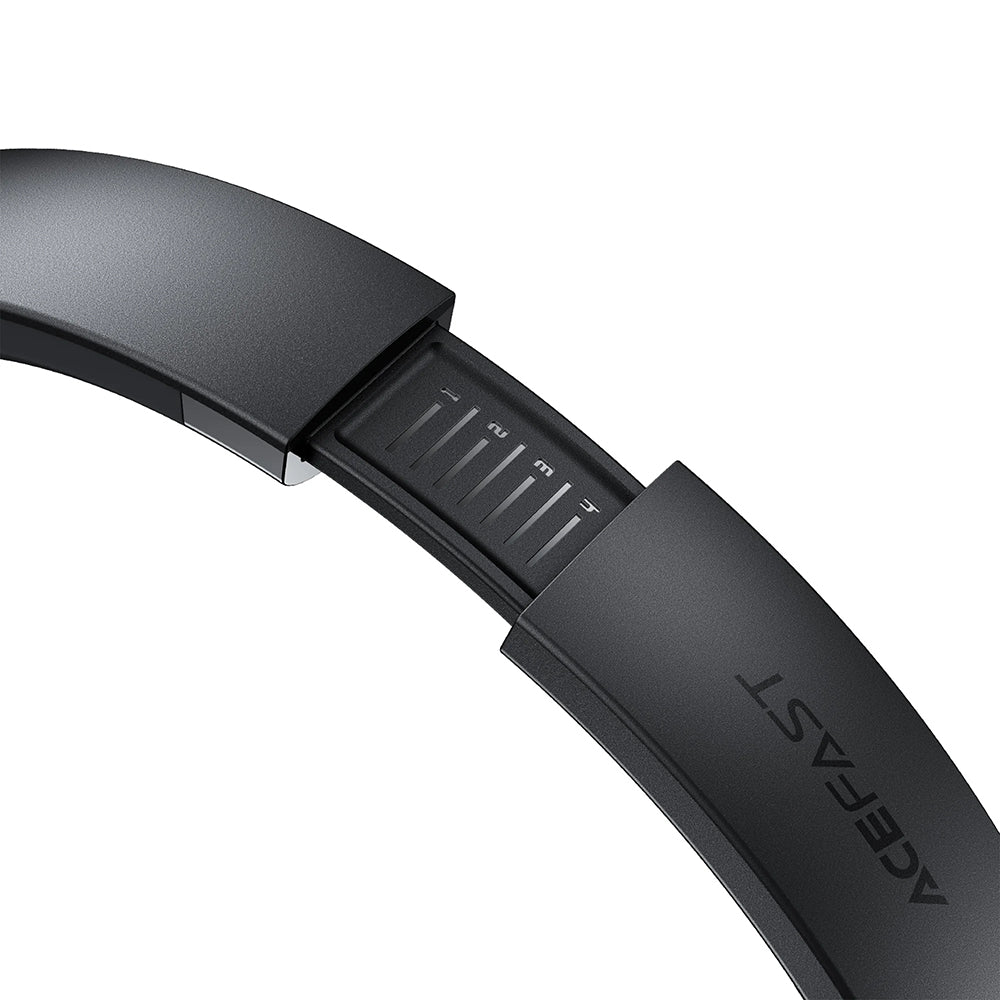 Handsfree Bluetooth Acefast H10, A2DP, Μαύρο