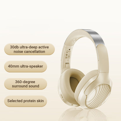 Handsfree Bluetooth Acefast H5, A2DP, ANC, Λευκό