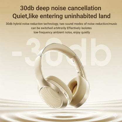 Handsfree Bluetooth Acefast H5, A2DP, ANC, Λευκό