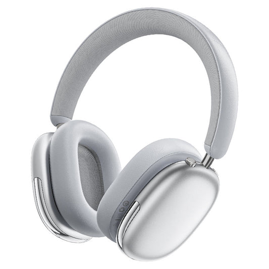 Handsfree Bluetooth Acefast H9, A2DP, ANC, Ασημί