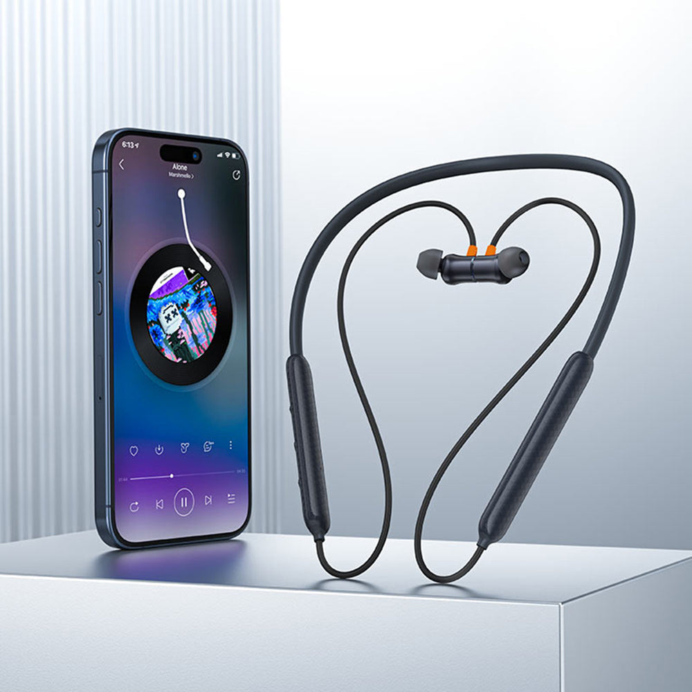 Handsfree Bluetooth Acefast N2, A2DP, Μαύρο