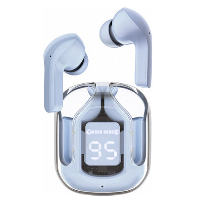 Handsfree Bluetooth Acefast T6, TWS, Μπλε