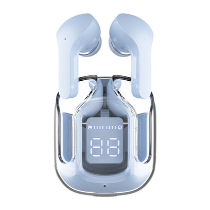Handsfree Bluetooth Acefast T6, TWS, Μπλε