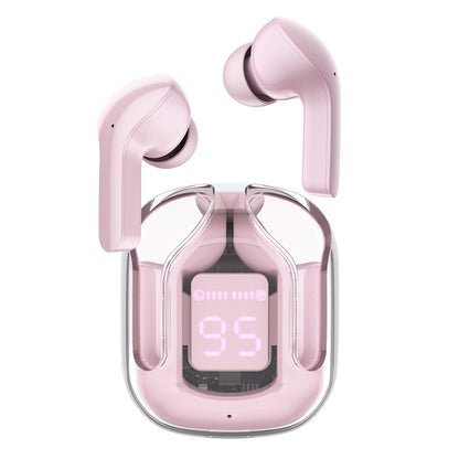 Handsfree Bluetooth Acefast T6, TWS, Ροζ