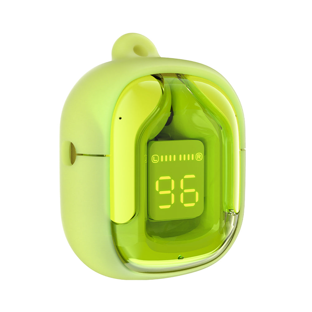 Handsfree Bluetooth Acefast T6, TWS, Πράσινο