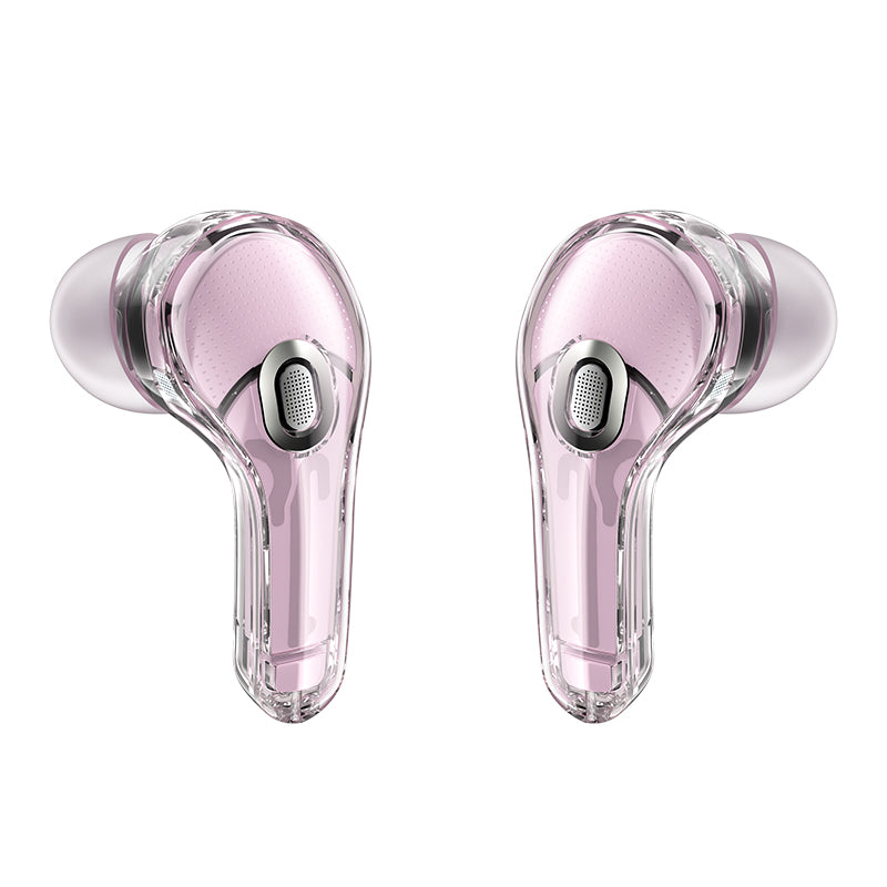 Handsfree Bluetooth Acefast T8, TWS, Ροζ