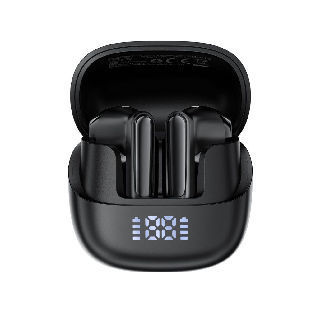 Handsfree Bluetooth Acefast W2, TWS, Μαύρο