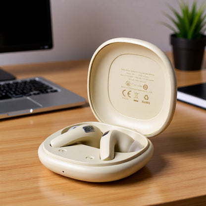Handsfree Bluetooth Acefast W3, TWS, ANC, Μαύρο