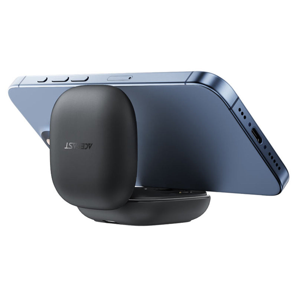 Handsfree Bluetooth Acefast W4, TWS, Μπεζ