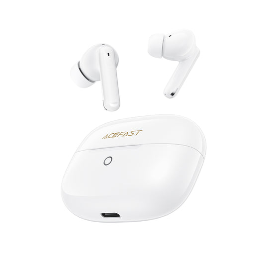 Handsfree Bluetooth Acefast W7, TWS, Λευκό