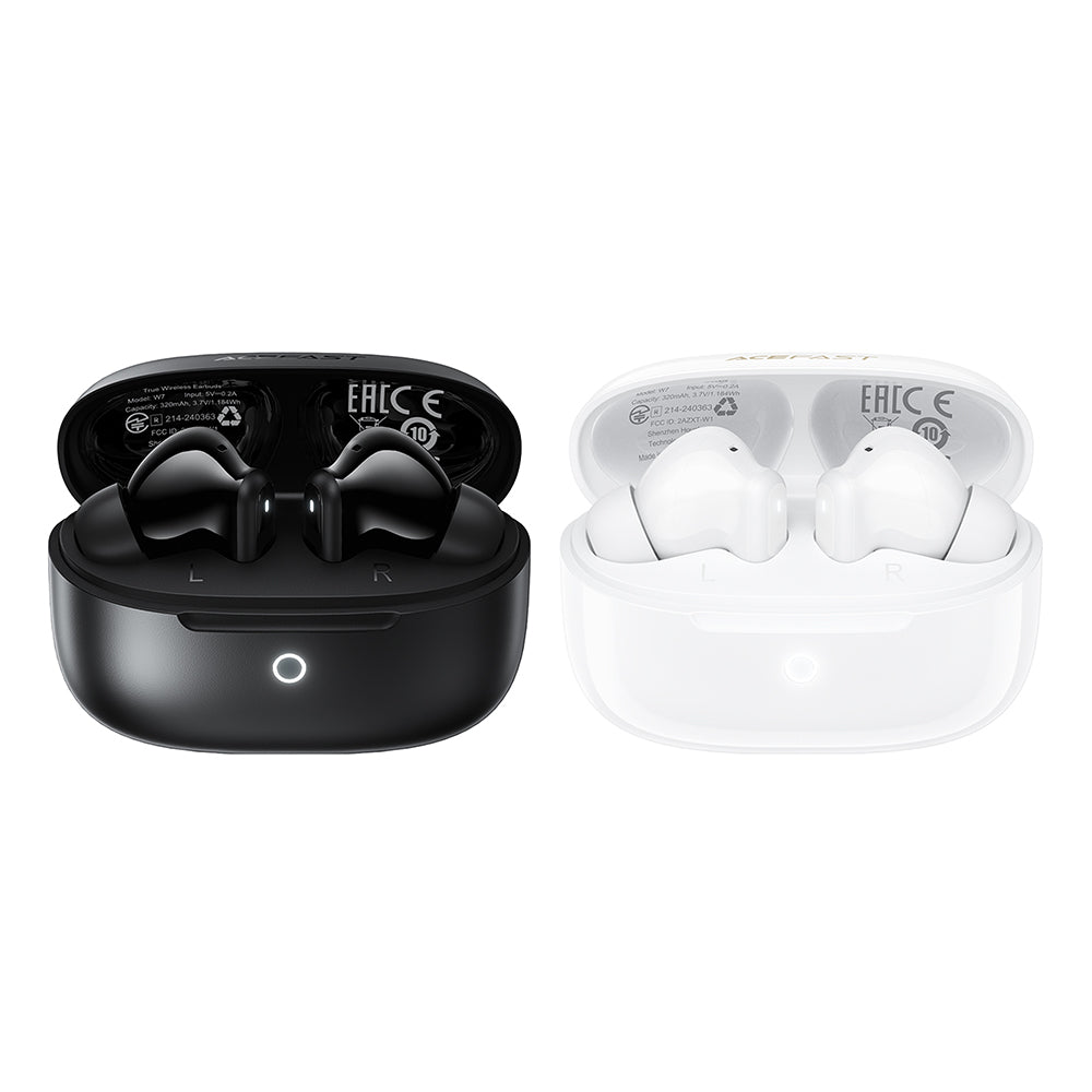 Acefast W7 Bluetooth Handsfree, TWS, White