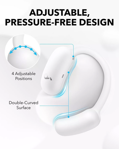 Handsfree Bluetooth Anker SoundCore AeroFit 2, TWS, Λευκό A3874G21