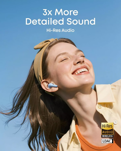 Ασύρματα ακουστικά Bluetooth Anker SoundCore R60i, TWS, ANC, Μπλε D1202G31