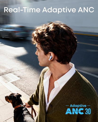 Ασύρματα ακουστικά Bluetooth Anker SoundCore Liberty Buds, TWS, ANC, Μπλε D1200G31