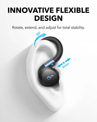 Ακουστικά Bluetooth Anker Soundcore Sport X20, TWS, ANC, Μαύρα A3968G11