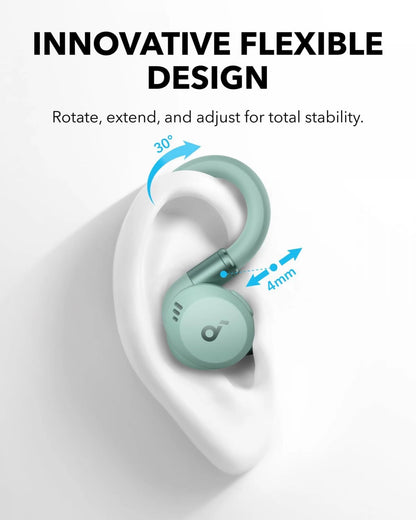 Handsfree Bluetooth Anker Soundcore Sport X20, TWS, ANC, Πράσινο A3968G61