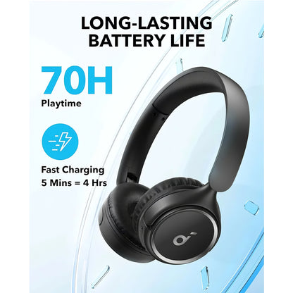 Anker Soundcore H30i Bluetooth Handsfree, πολλαπλών σημείων, A2DP, μαύρο A3012G11 