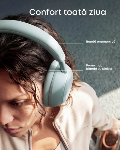 Handsfree Bluetooth Anker SoundCore Space 2, A2DP, ANC, Πράσινο D1402G61