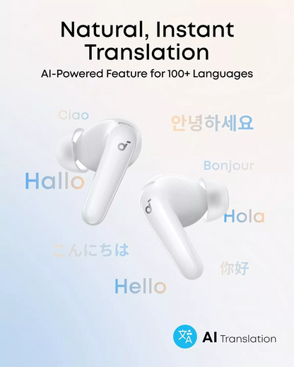 Handsfree Bluetooth Anker Soundcore R60i, TWS, ANC, White D1202G21