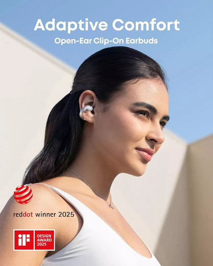Handsfree Bluetooth Anker Soundcore AeroClip, TWS, White A3388G21